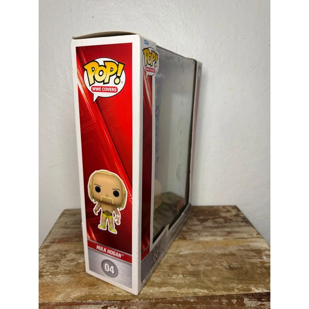 Funko Pop! WWE Covers Hulk Hogan WrestleMania III Vinyl Figure